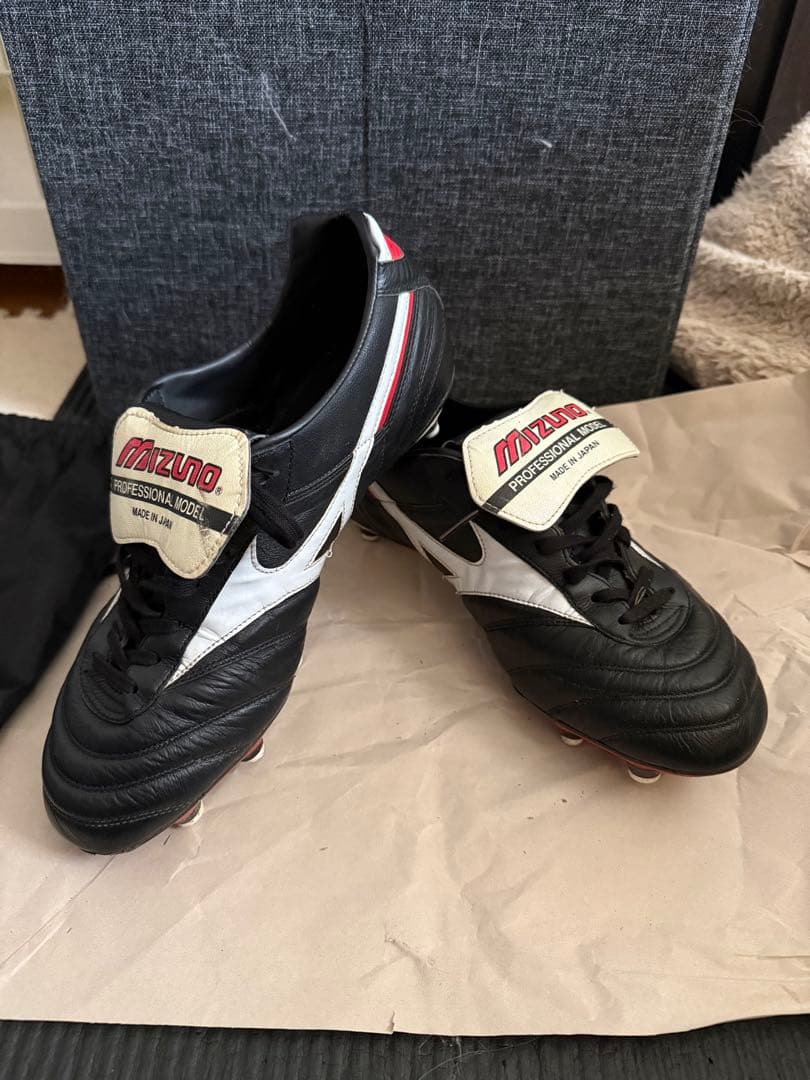 【美品】Mizuno モレリア　27.5cm 取り替え式