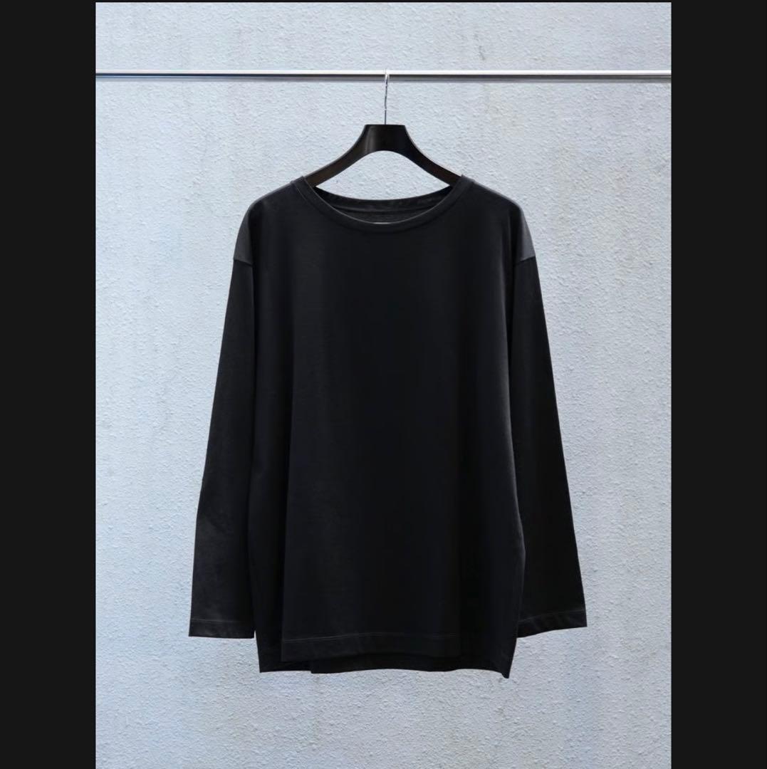 K*.様 MBアメリカンシーアイランドコットン 長袖カットソー ブラック