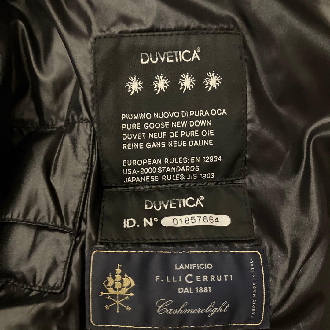 新品、未使用　DUVETICA ダウンベスト グレー 36