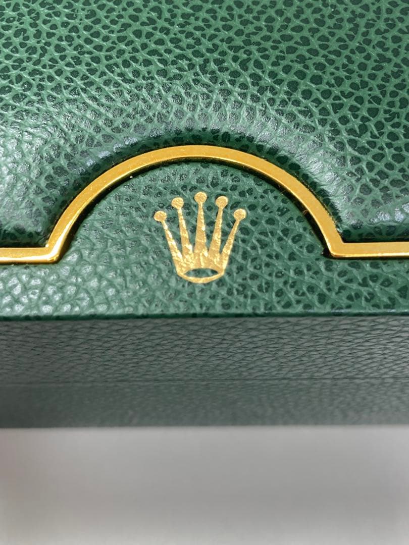 空箱　ロレックス ROLEX 時計ケース　ケース　グリーン　Cリング