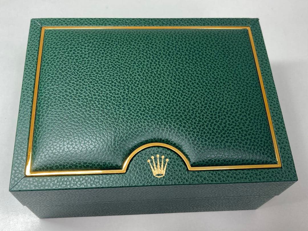 空箱　ロレックス ROLEX 時計ケース　ケース　グリーン　Cリング