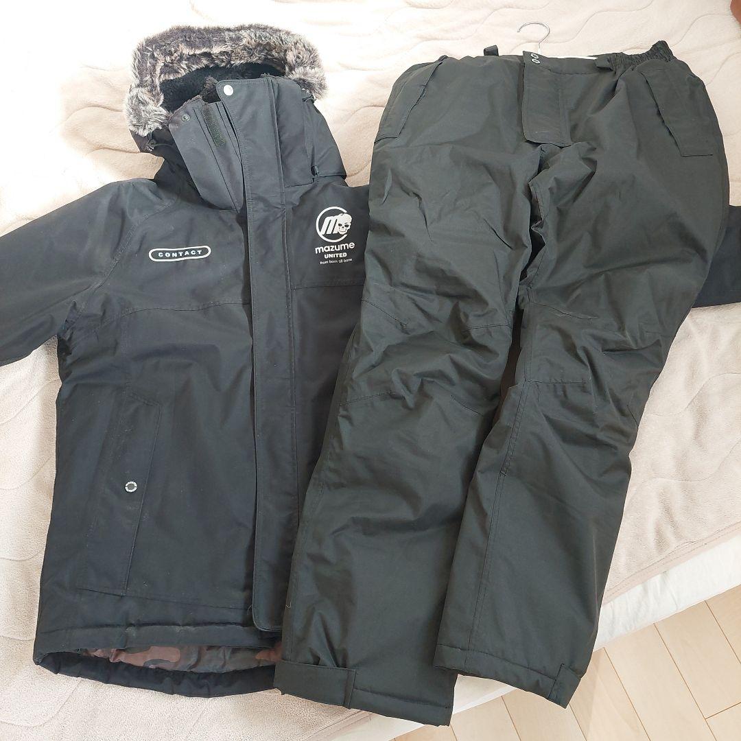 mazume 防寒着　上下セット　着用１回の極美品　フィッシングウェア