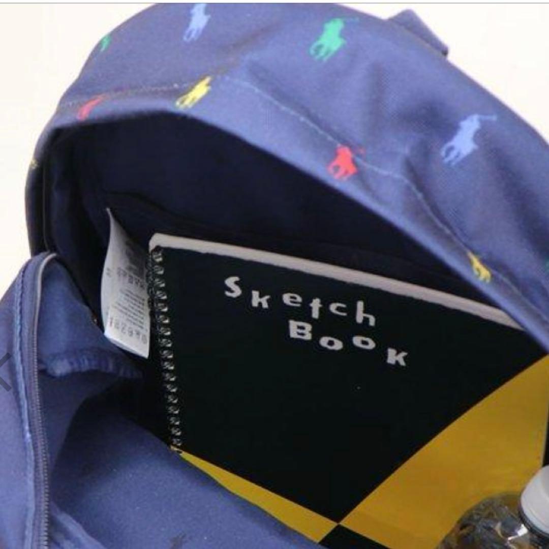 最終新品タグ付Polo Ralph Lauren マルチポロロゴ リュック