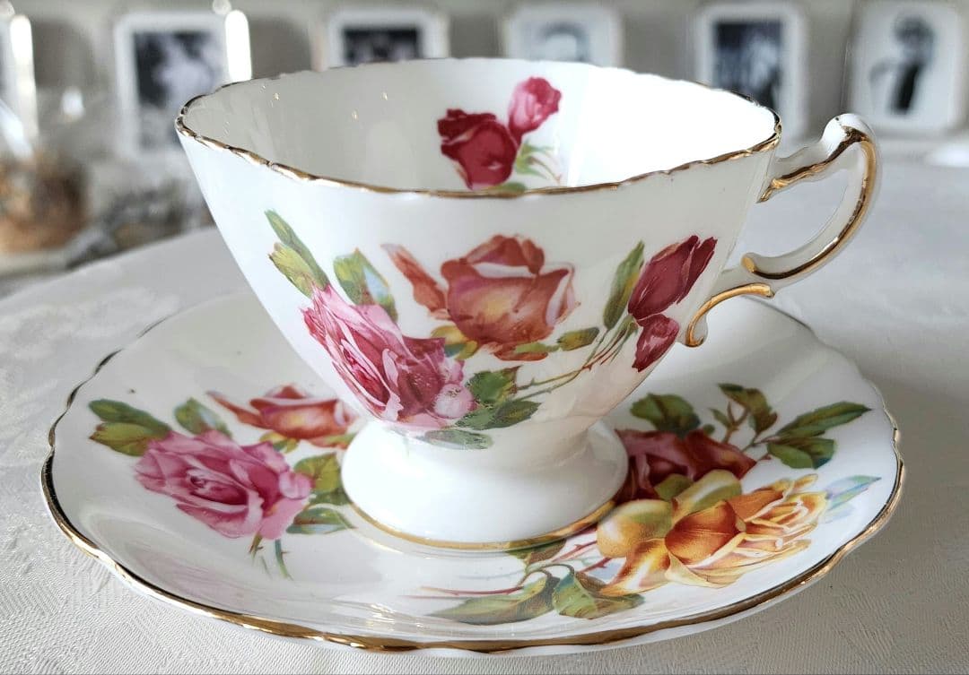 ハマースレイ E モーガンローズ カップ カップ＆ソーサー