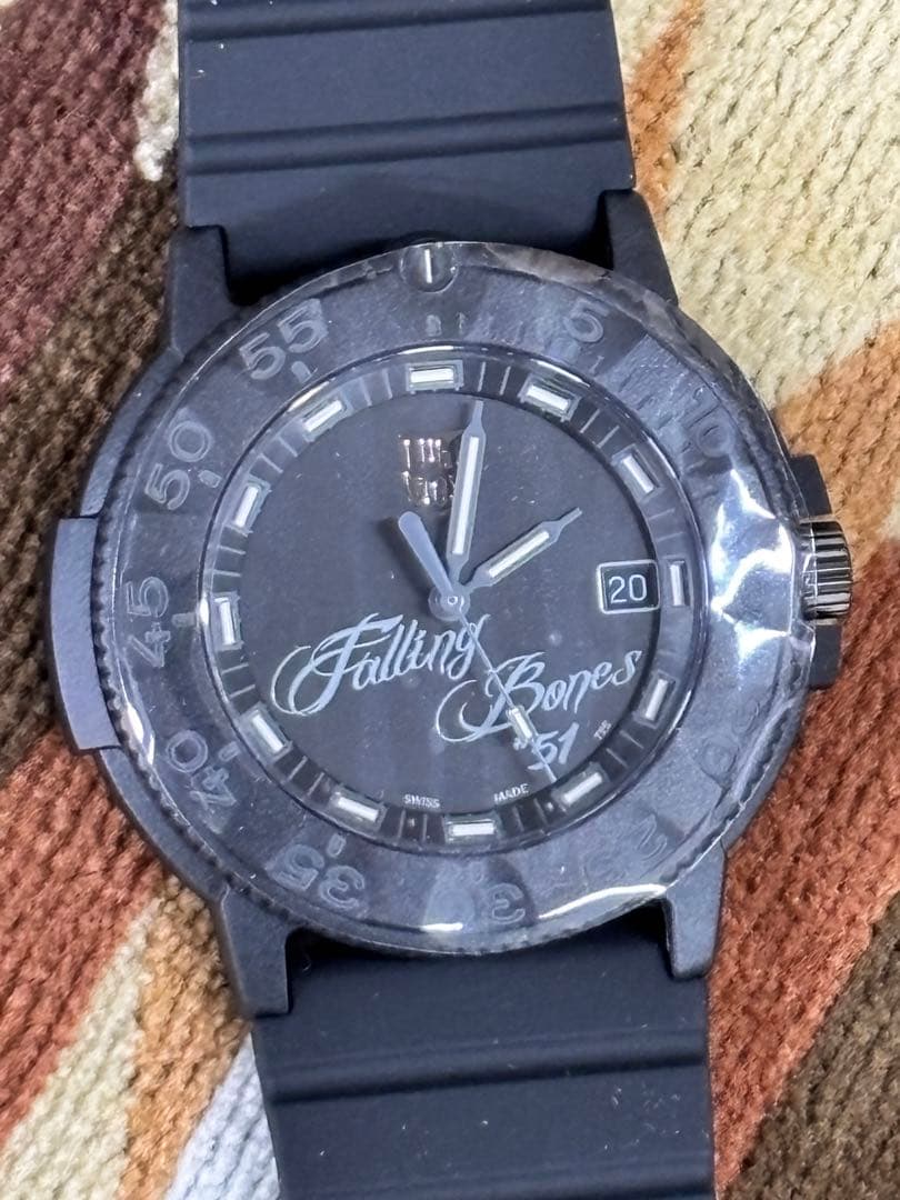 Luminox Falling Bones ブラック　岩城滉一　TCモデル