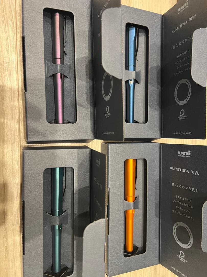 新品未使用　クルトガダイブ4本セット