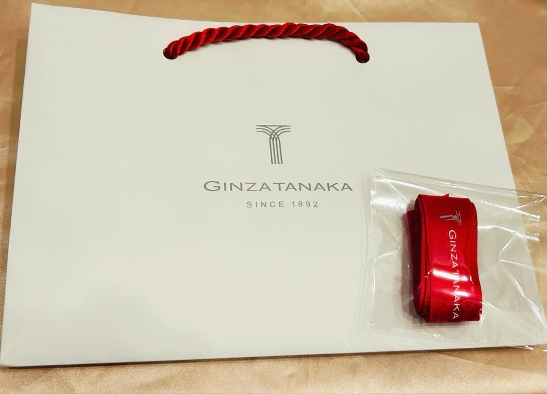 GINZA TANAKA K18イエローゴールドブレスレット15cm 新品未着用