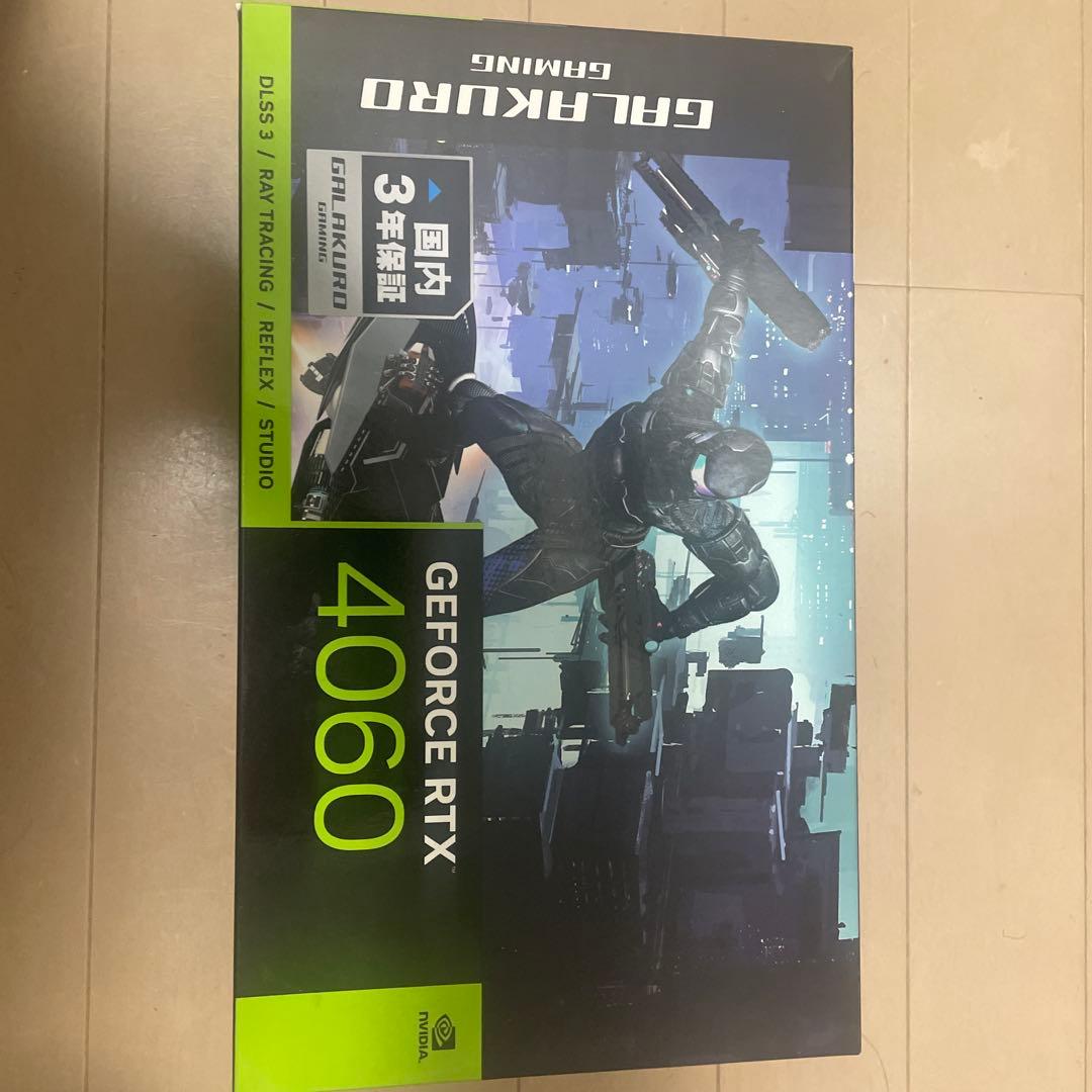 玄人志向 GeForce RTX 4060 本体