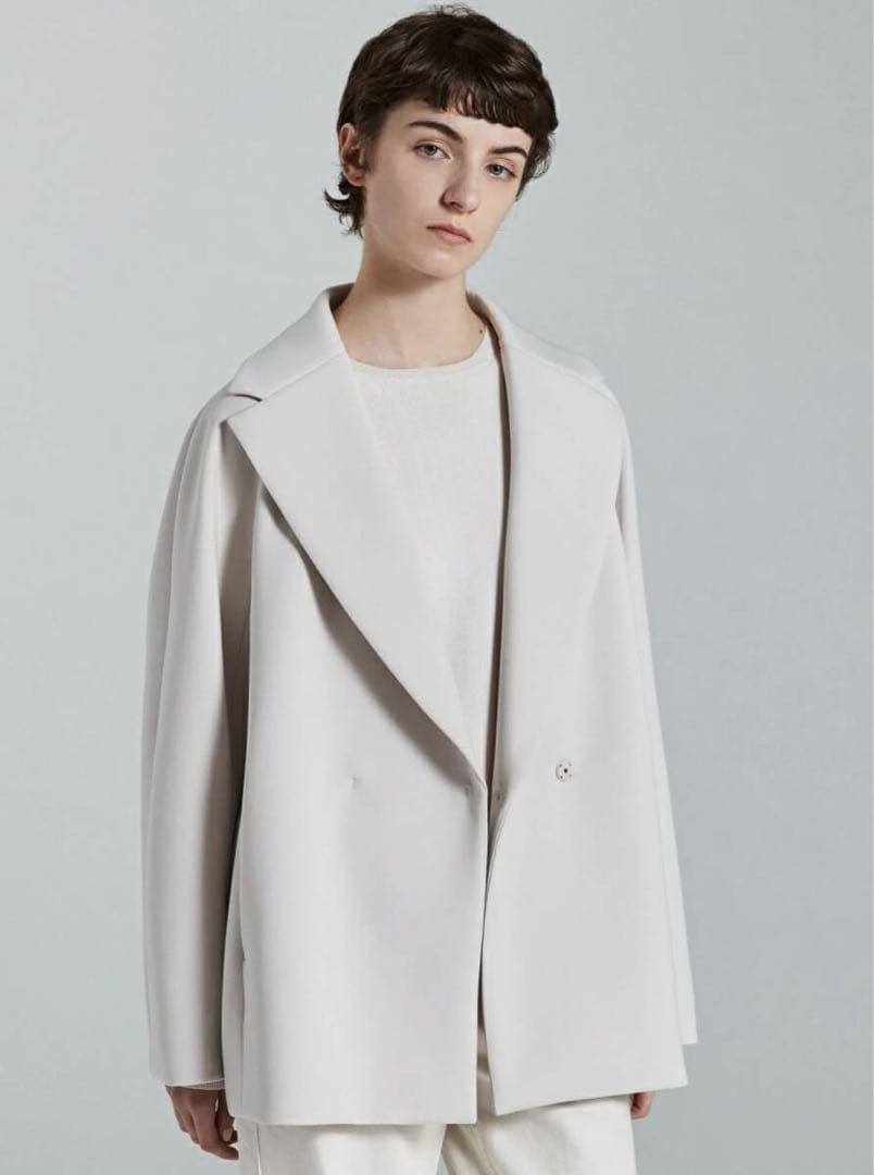 トゥモローランド Ballsey スキューバージャージー ショートコート 36