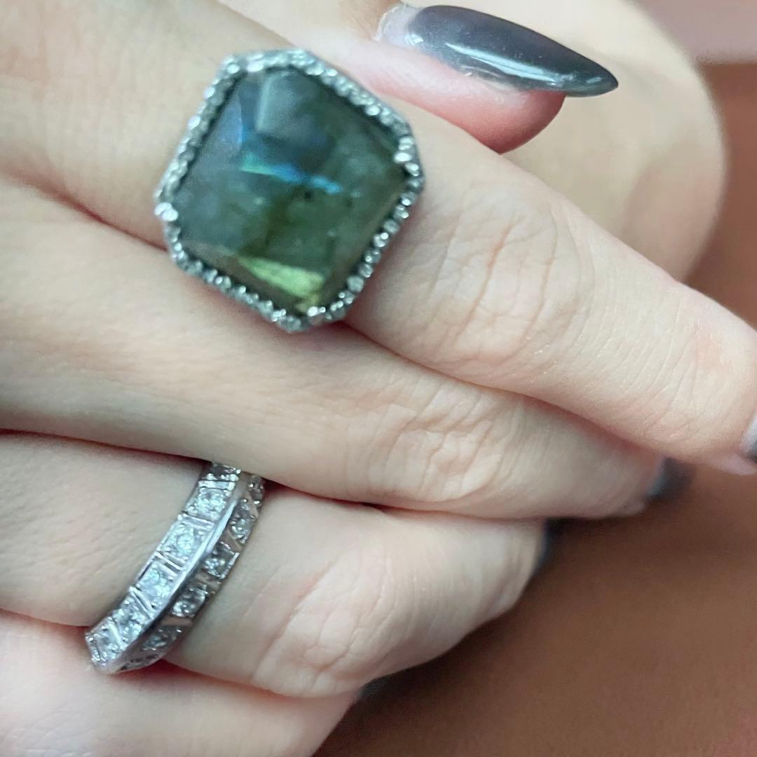 adlin hue ラブラドライト　11号