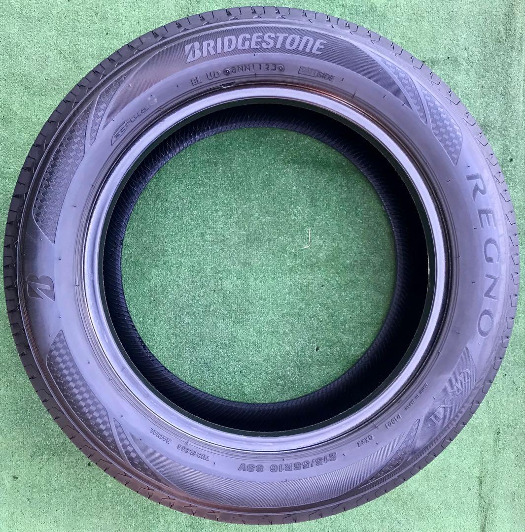 215/55 R16 BRIDGESTONE REGNOラジアルタイヤ2023年