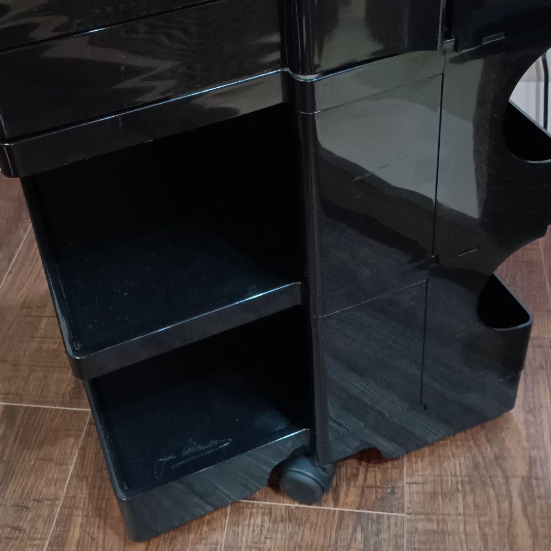 B-LINE ボビーワゴン 3段3トレイ ブラック