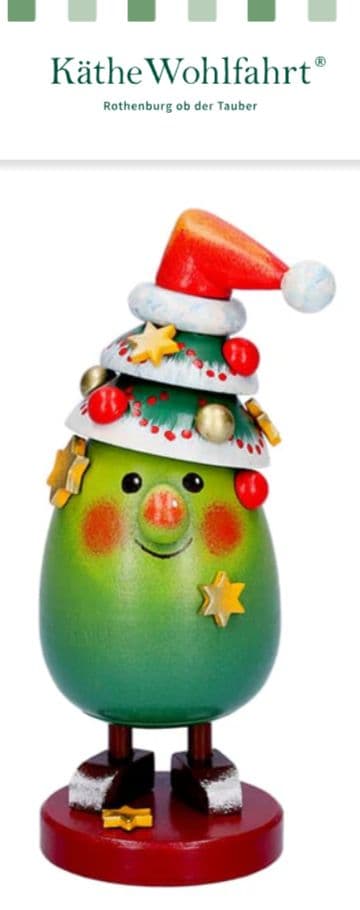 新品ドイツ製 DUFTL SMOKY クリスマススモーキー　ツリー　煙出し人形