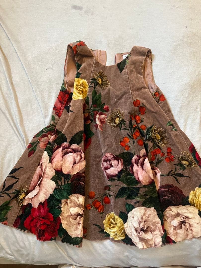 Dolce & Gabbana 花柄ノースリーブワンピース