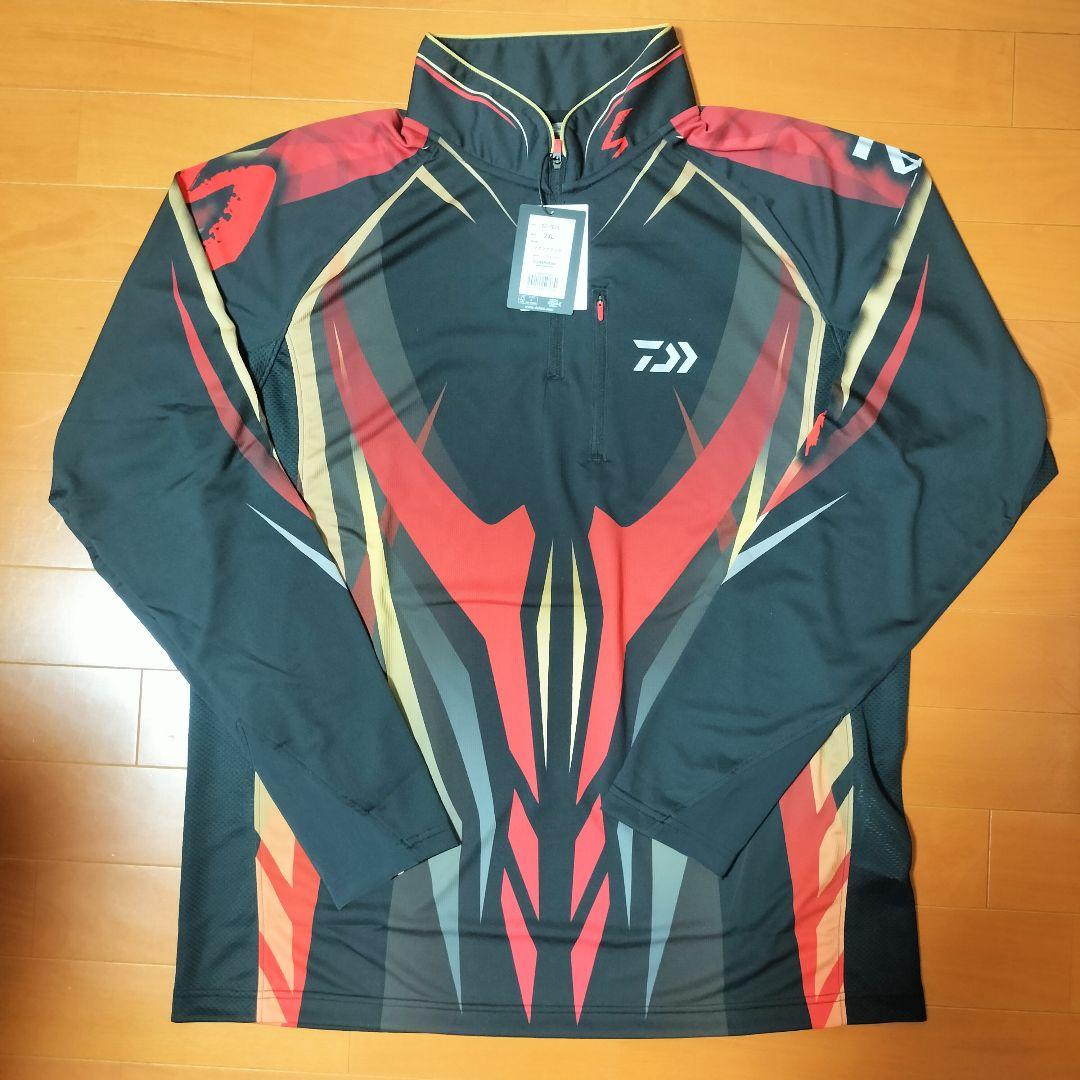 ダイワ DE-7025 ロングスリーブ シャツ マグマブラック 2XL 新品