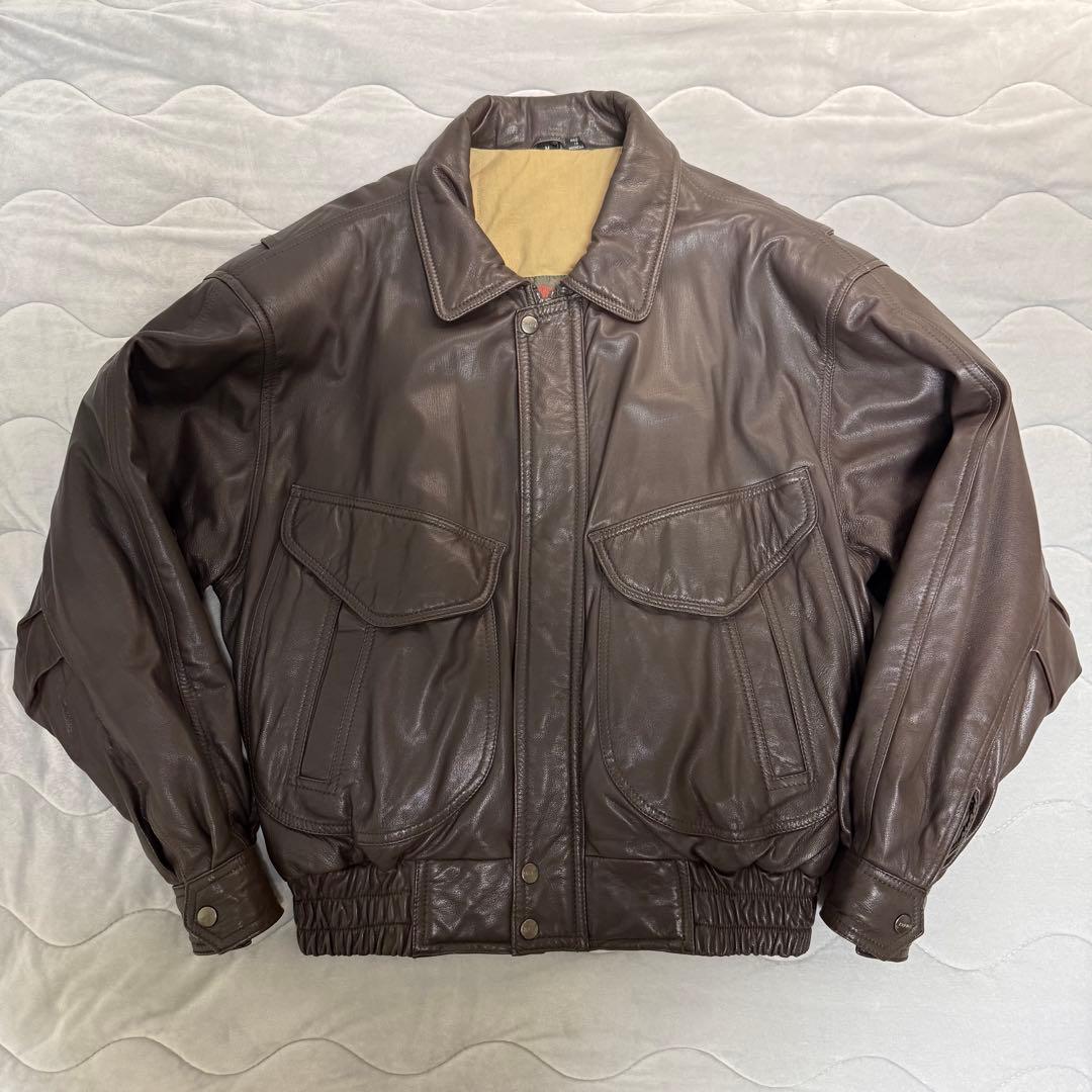 MIRAGE レザージャケット ダークブラウン