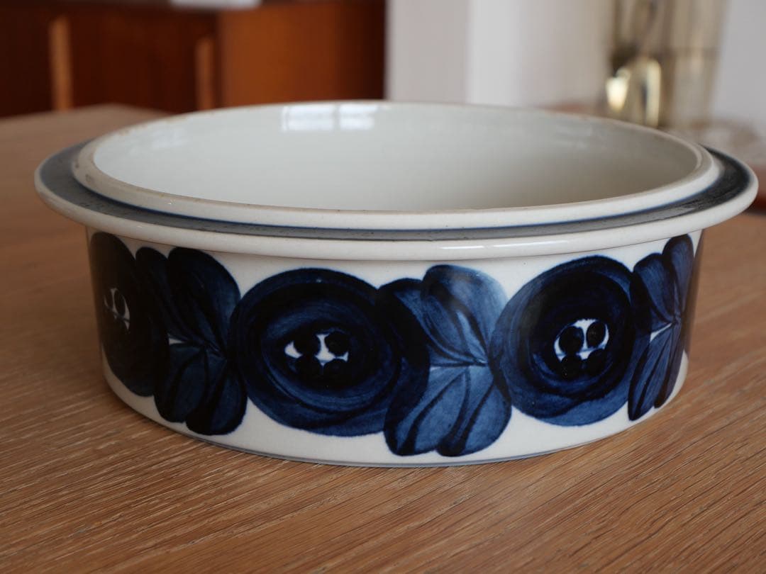 アラビア　アネモネ　キャセロール　特大サイズ