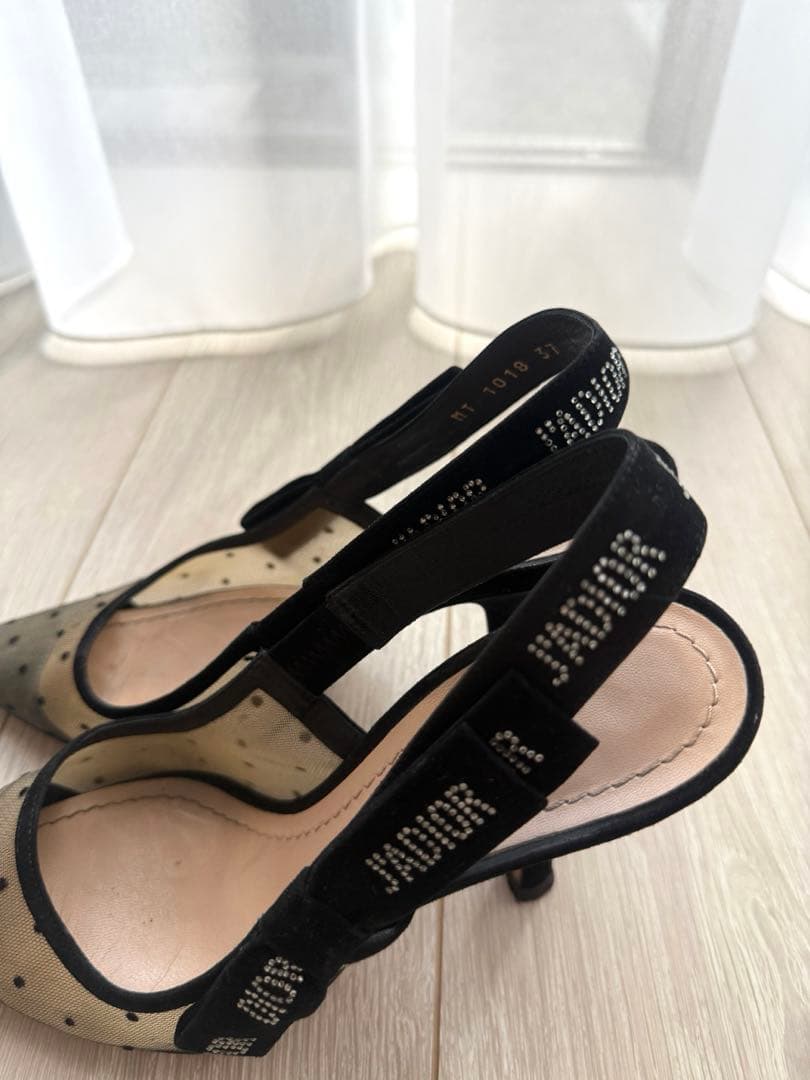 Christian Dior パンプス　メッシュ