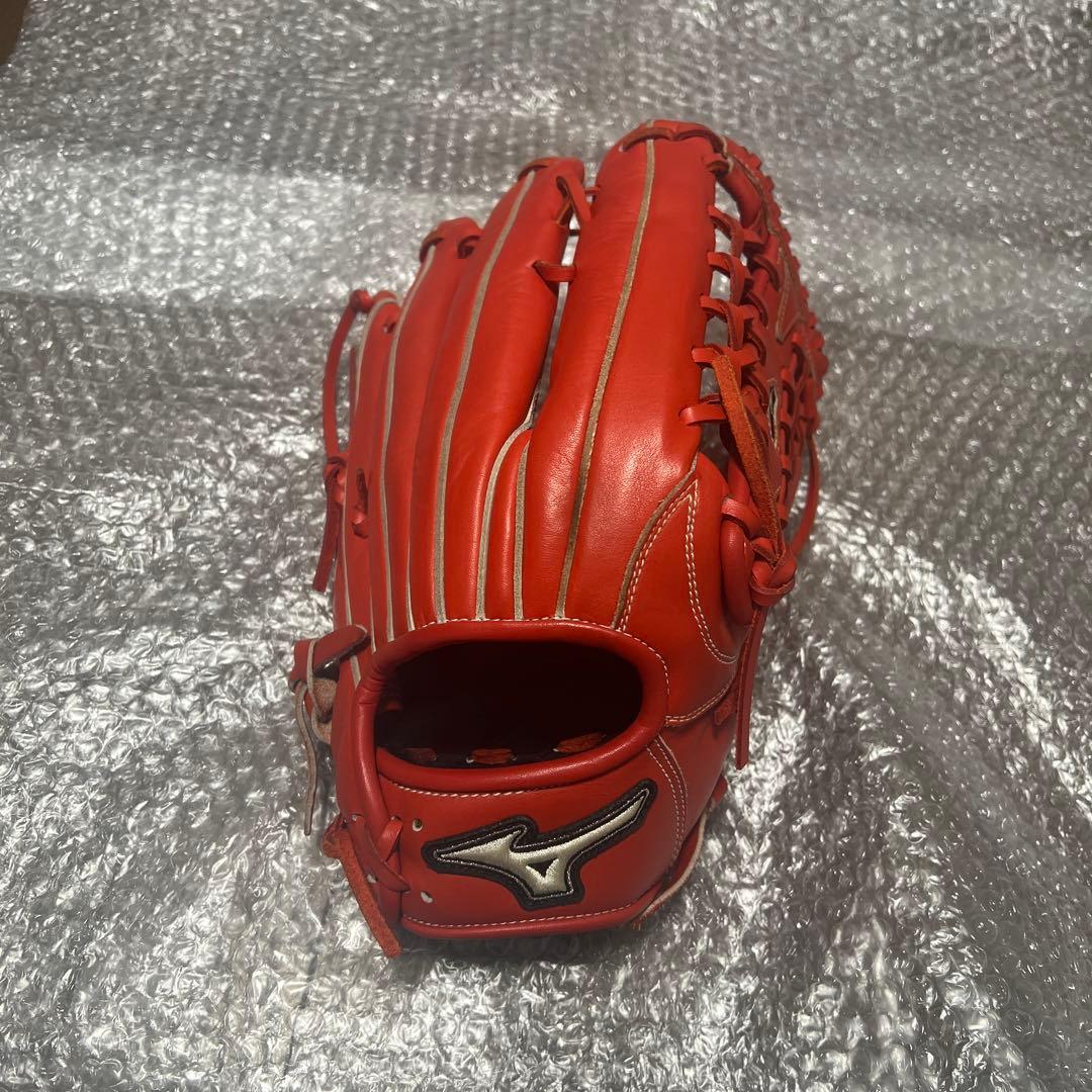 イチローモデル　Mizuno プロフェッショナル 軟式グローブ 赤