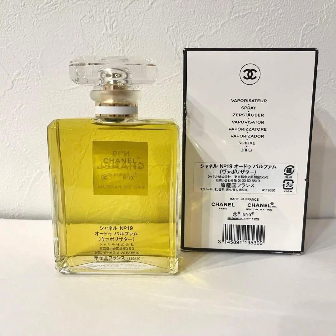 新品！CHANEL N°19 オードパルファム 100ml