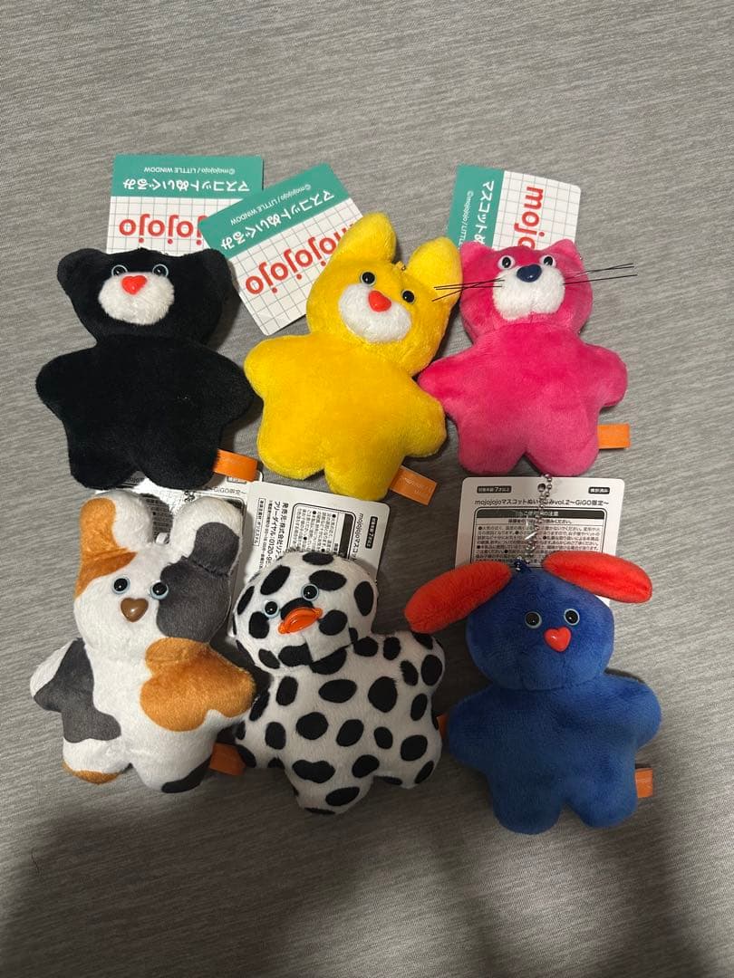 mojojojo ぬいぐるみマスコット vol.2 GiGO限定 全6種