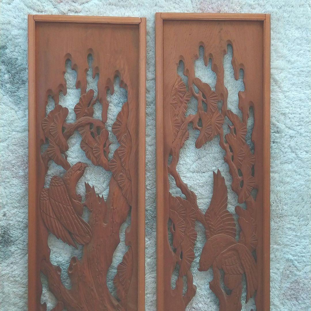 昭和30年代製作　欄間２枚