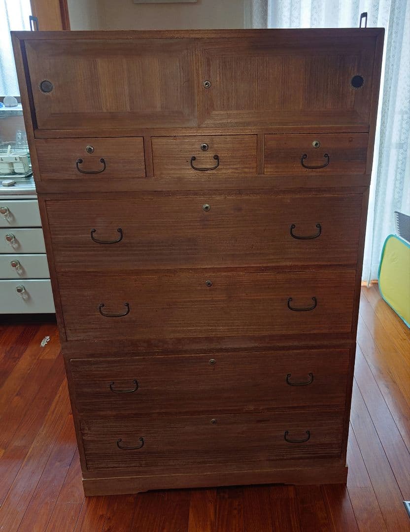 昭和レトロ桐ダンス