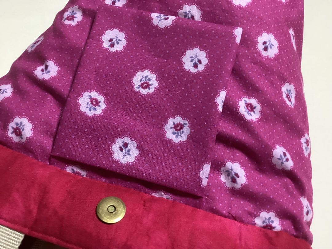 ハンドメイド　ステンドキルト　トートバッグ