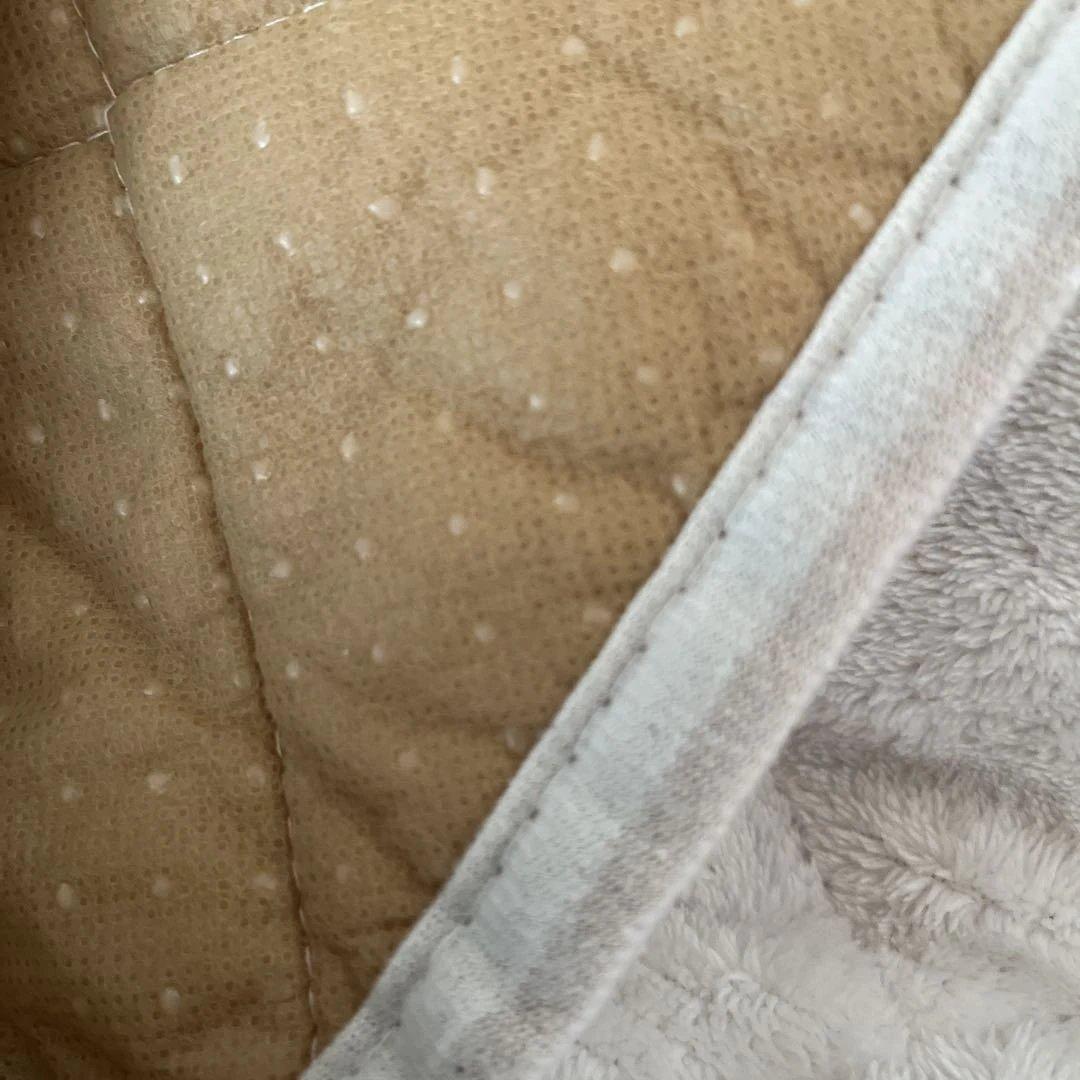 フランネルこたつ布団アイボリー　掛け敷きセット　最終お値下げです