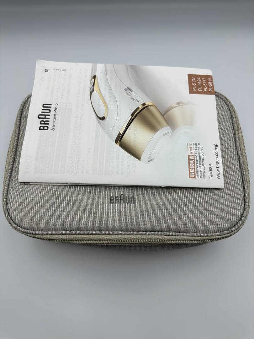 未使用 ブラウン シルクエキスパート Pro5 本体＋ヘッド2種