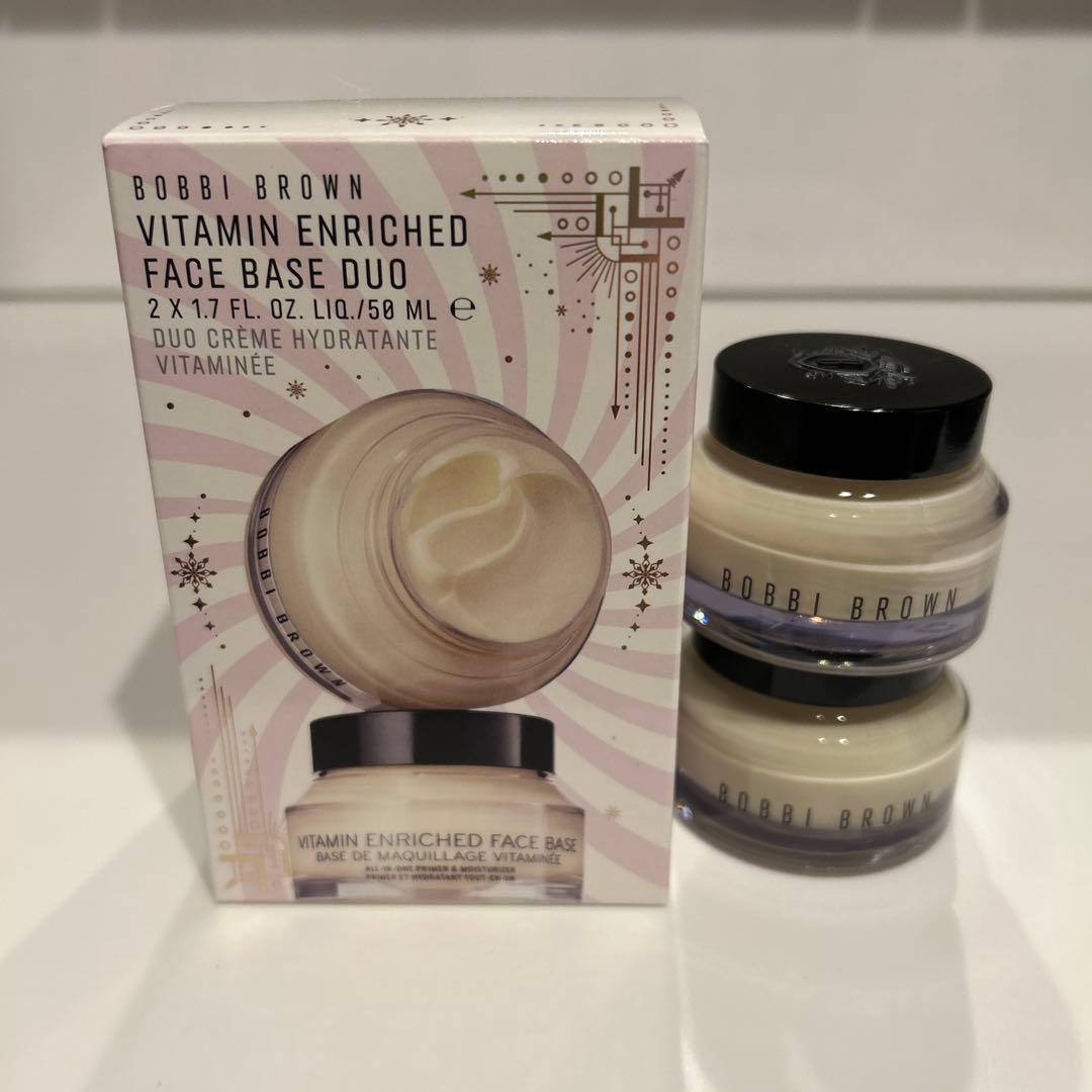【新品未使用】ボビィブラウン　ビタエンリッチドクリーム&フェイスベースデュオ