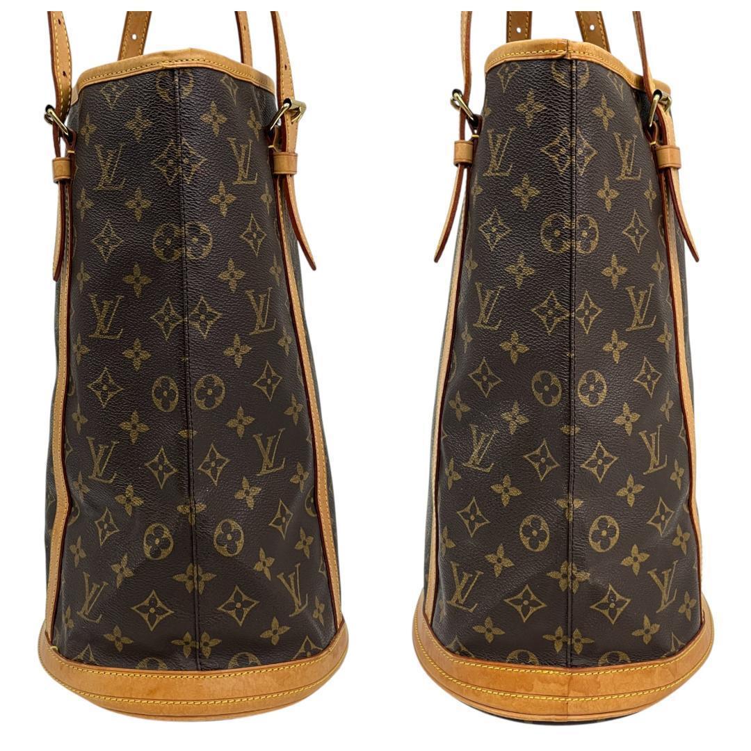 美品 ルイヴィトン バケットGM トートバッグ モノグラム M42236 バケツ