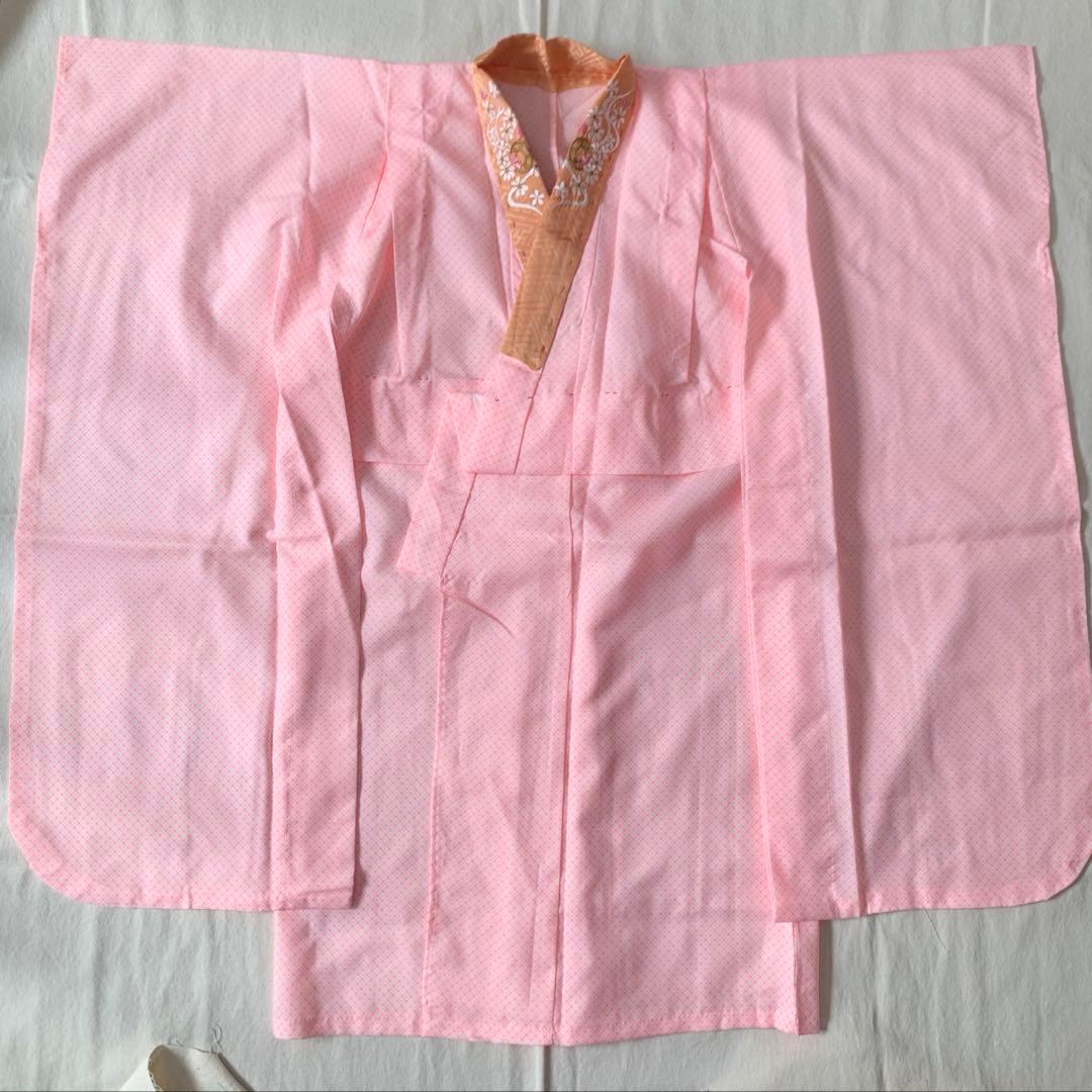 七五三 3歳女の子　着物セット 赤 花柄