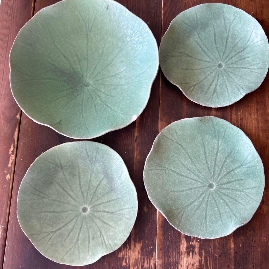 作家　陶芸作家　田中恒子　花びら　葉っぱ　器