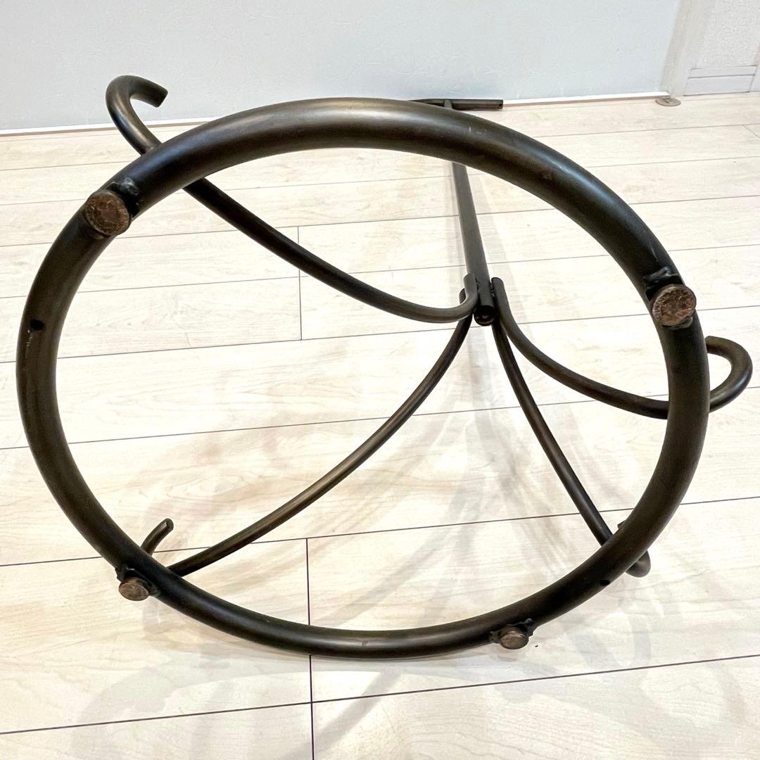 ヴィンテージ アイアン スラントハンガー インダストリアル 北欧 アンティーク