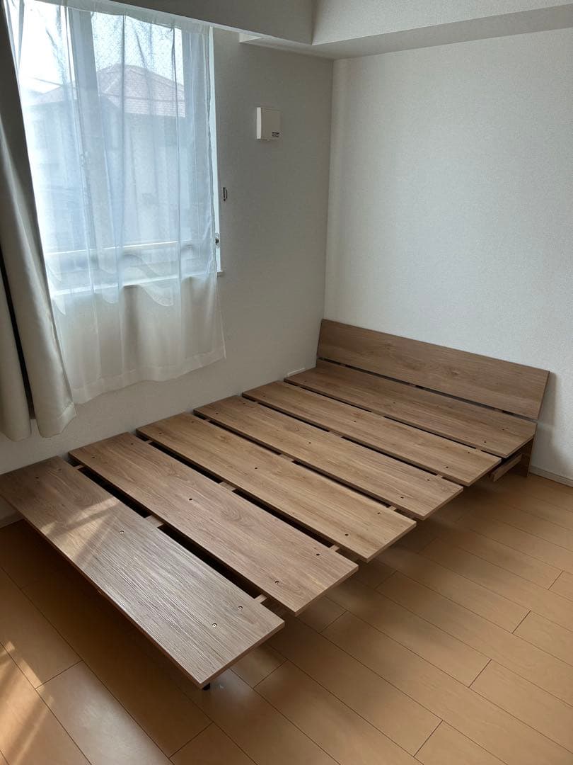 LOWYA ロウヤ　セミダブルベッド　すのこベッド