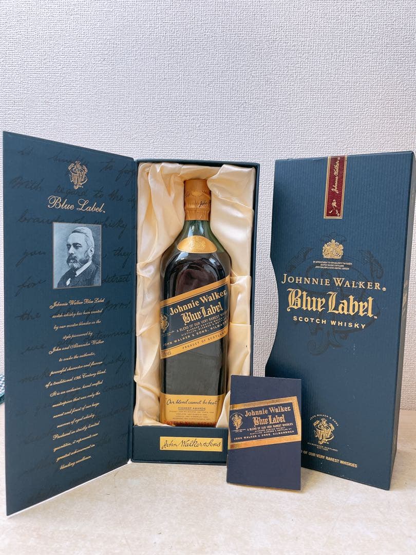 た*ん様 未開栓 JOHNNIEWALKER ジョニーウォーカー ブルーラベルウ