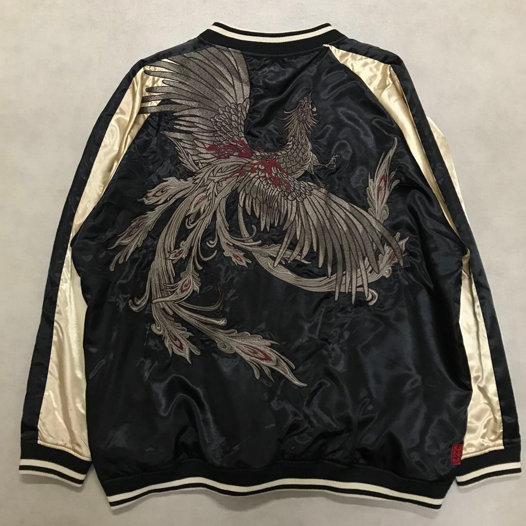 絡繰魂 スカジャン 鳳凰 5L