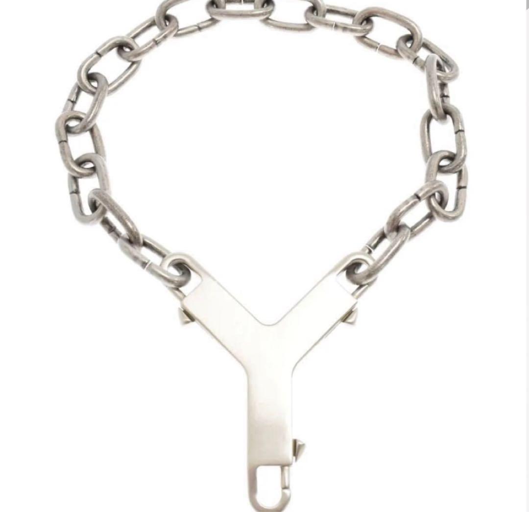 Rick Owens ケルベロスチョーカー BluePinky着用