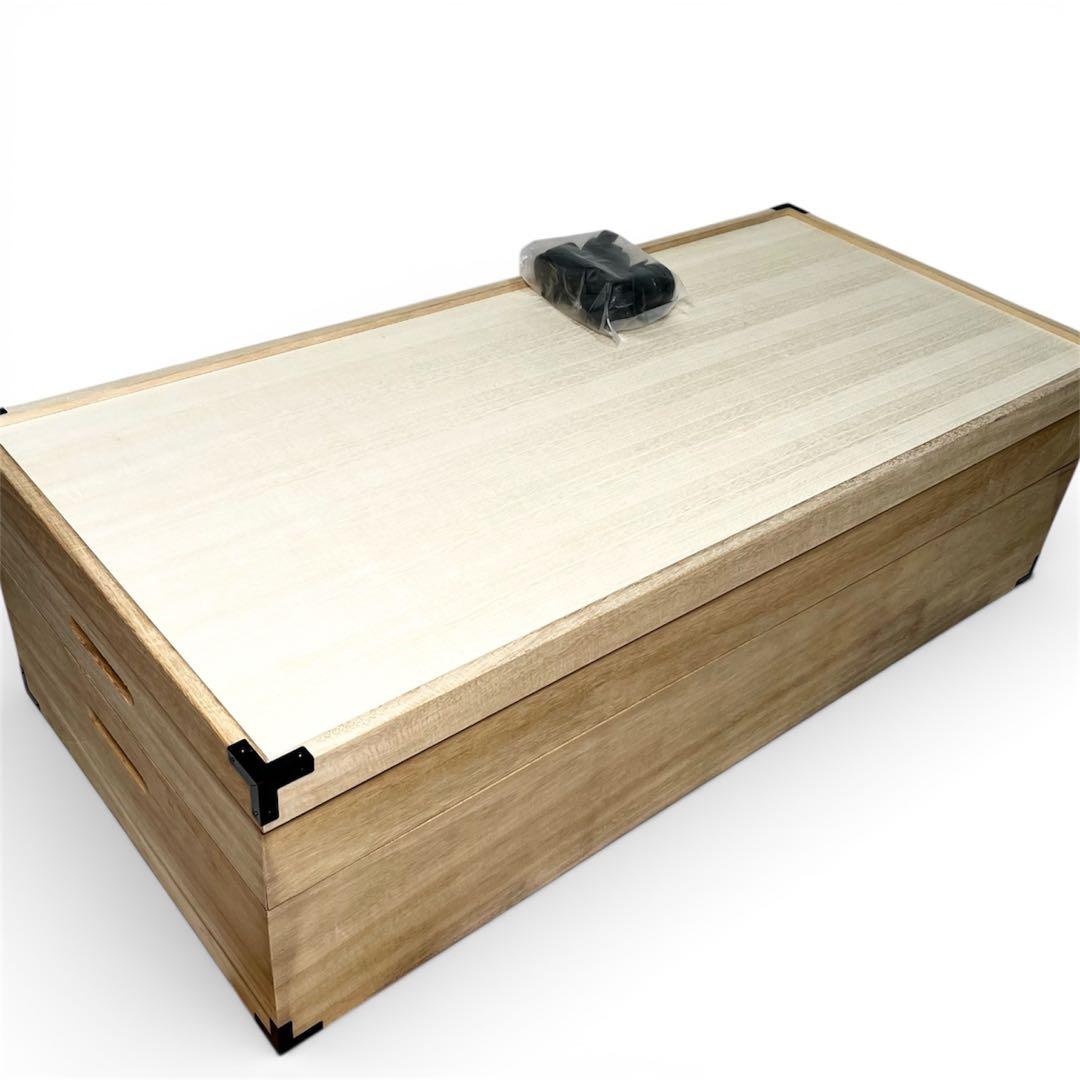 桐箪笥 桐箱 桐タンス 着物 収納 2段 キャスター付 和風 和服