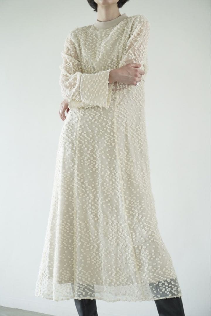 【新品・未使用】CLANE  DOT JACQUARD ONEPIECE