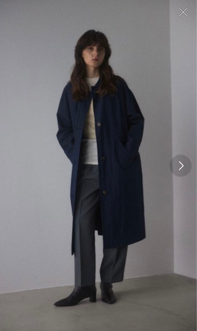 【新品未使用】ステンカラーコート