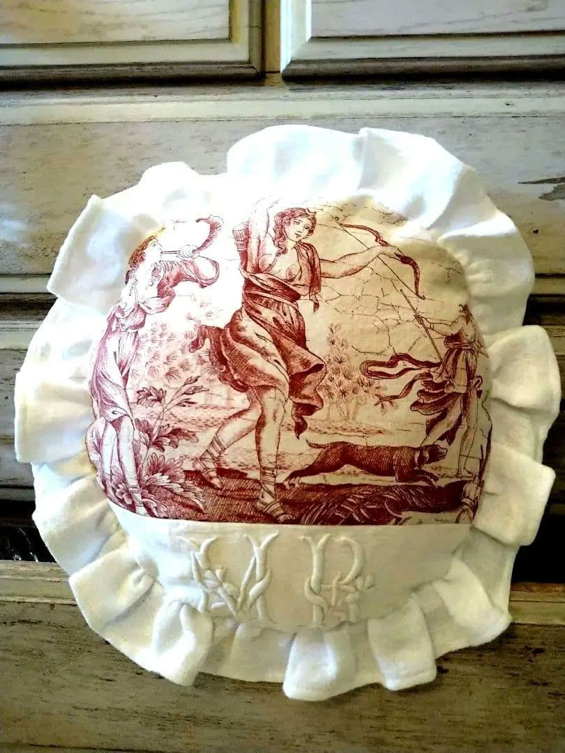 ※maki様おまとめオーダー※フランスアンティーク　トワルドジュイ　クッション