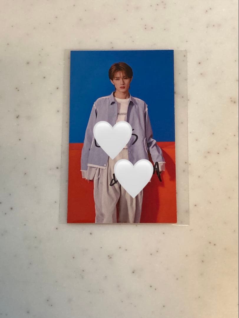 M!LK 山中柔太郎　直筆サイン　コメント入りトレカ