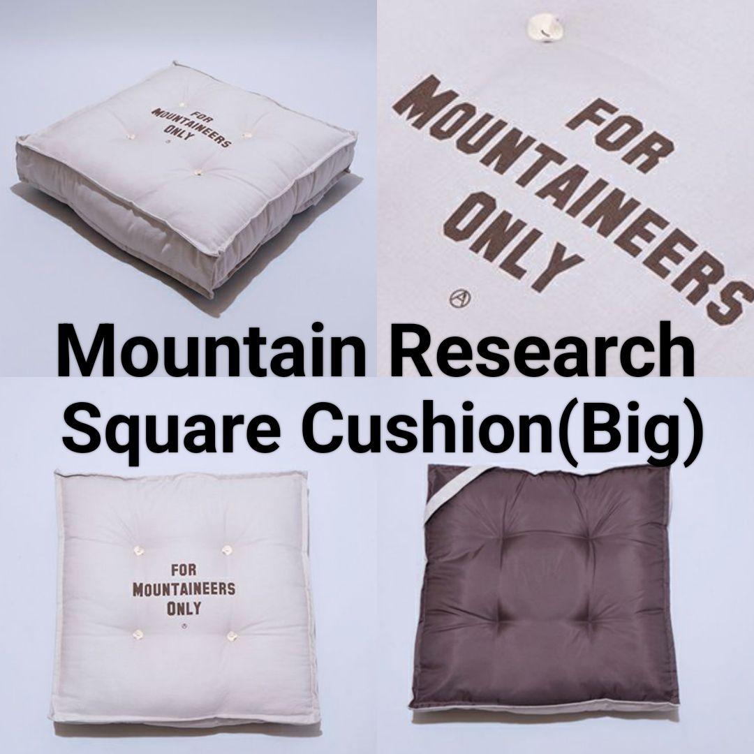 新品 MOUNTAIN RESEARCH Square Cushion Big