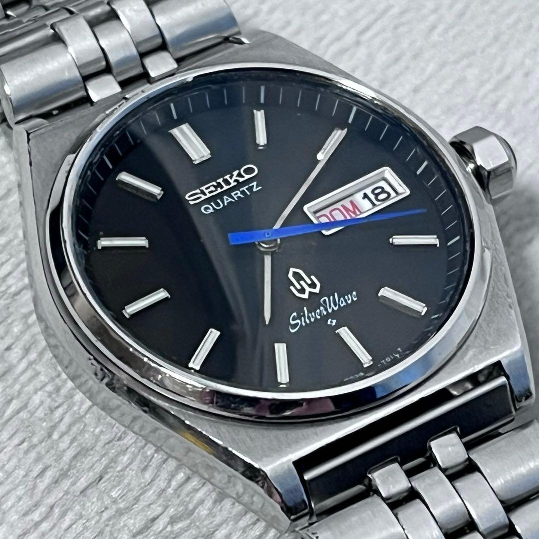 【稼働美品】SEIKO SilverWave 6229-7000／クォーツMOD