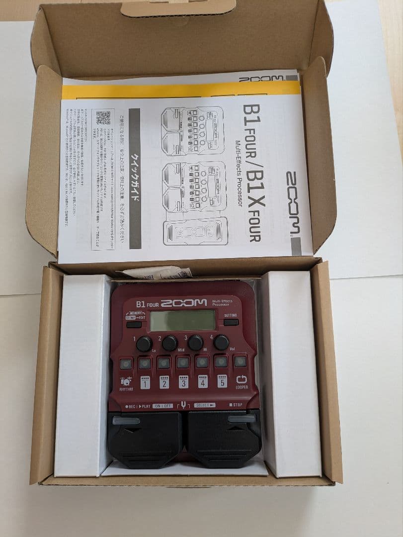 【本日限定価格！】ZOOM ズーム B1 FOUR