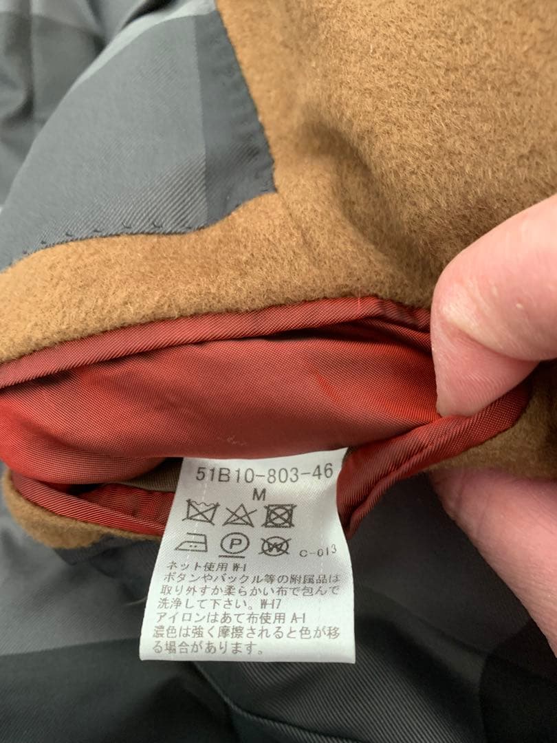 美品！ブラックレーベル クレストブリッジ コート