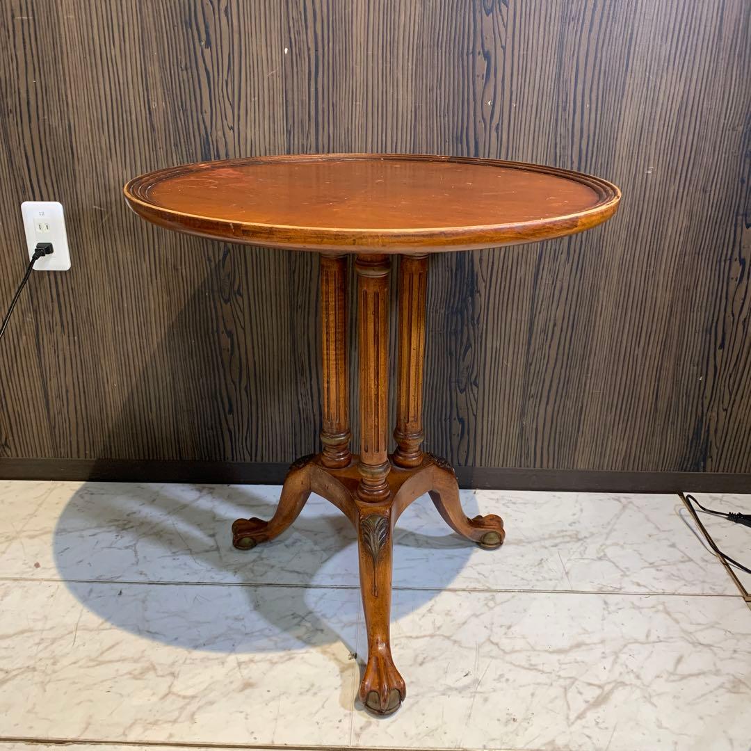 ☆送料無料☆ アンティーク　サイドテーブル