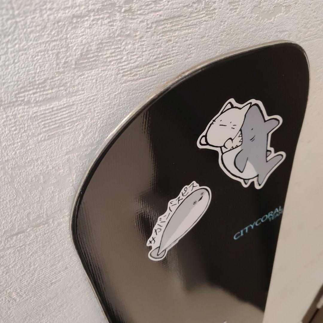 キッズ用スノーボード 120cm キスマーク　CITYCORAL ３回使用。